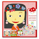 Djeco Sticker Game - Ansikten