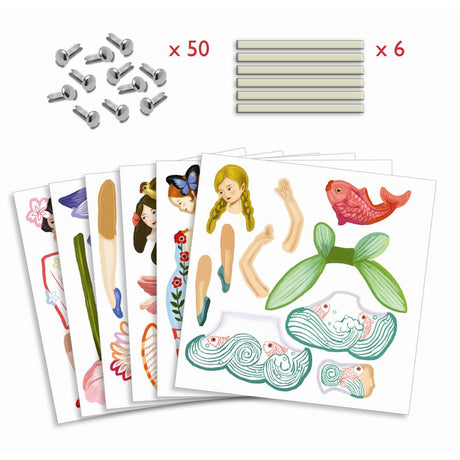 Djeco Creative Jumping Figures, Féer