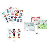 Djeco Creative Collage, Den lilla garderoben