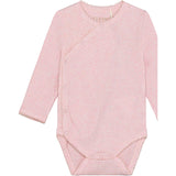 FIXONI Bleached Mauve Melange Omlott Body Ls Melange Rib