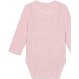 FIXONI Bleached Mauve Melange Omlott Body Ls Melange Rib