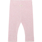 FIXONI Bleached Mauve Melange Leggings Melange Rib