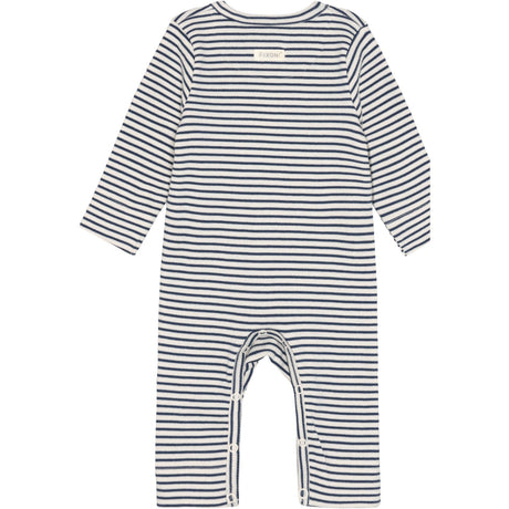 FIXONI Vintage Indigo Romper Ls Rib