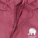 CeLaVi Rose Wine Regnkläder Dräkt -Solid Pu