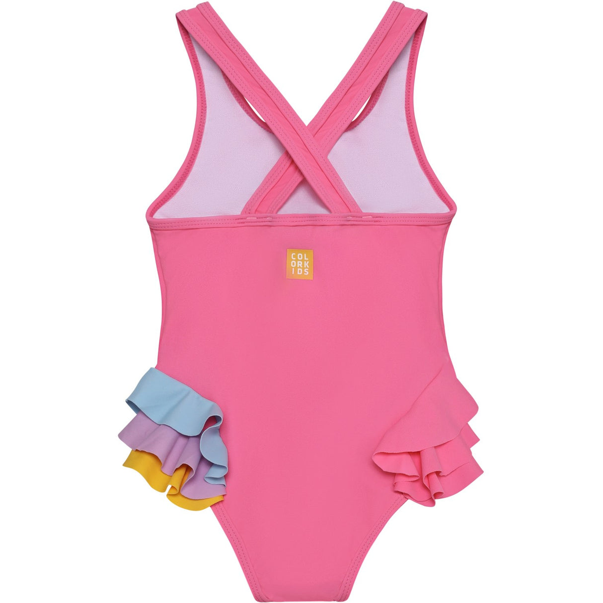 Color Kids Pink Lemonade Baddräkt M/ Application
