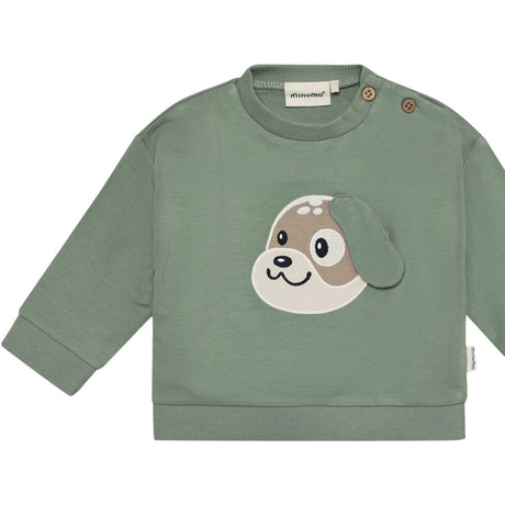 Minymo Lily Pad Sweatshirt Ls