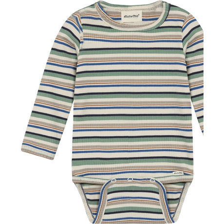 Minymo Lily Pad Body Ls Y/D Rib