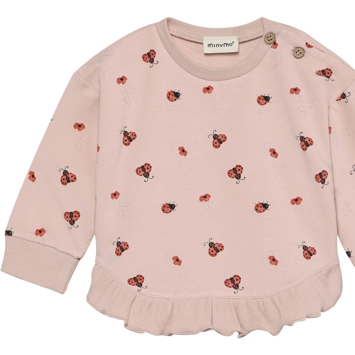 Minymo Peach Whip Sweatshirt Ls Aop