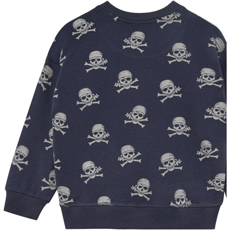 Minymo Odyssey Gray Sweatshirt Ls Aop