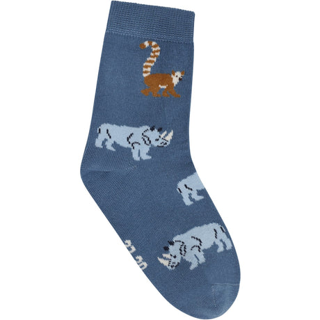 Minymo Odyssey Gray 3-Pack Strumpor