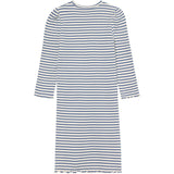 Minymo Dutch Blue Klänning Ls Rib