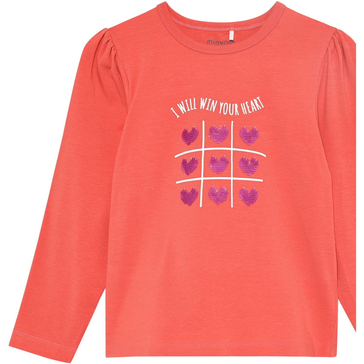 Minymo Spiced Coral T-Shirt Ls