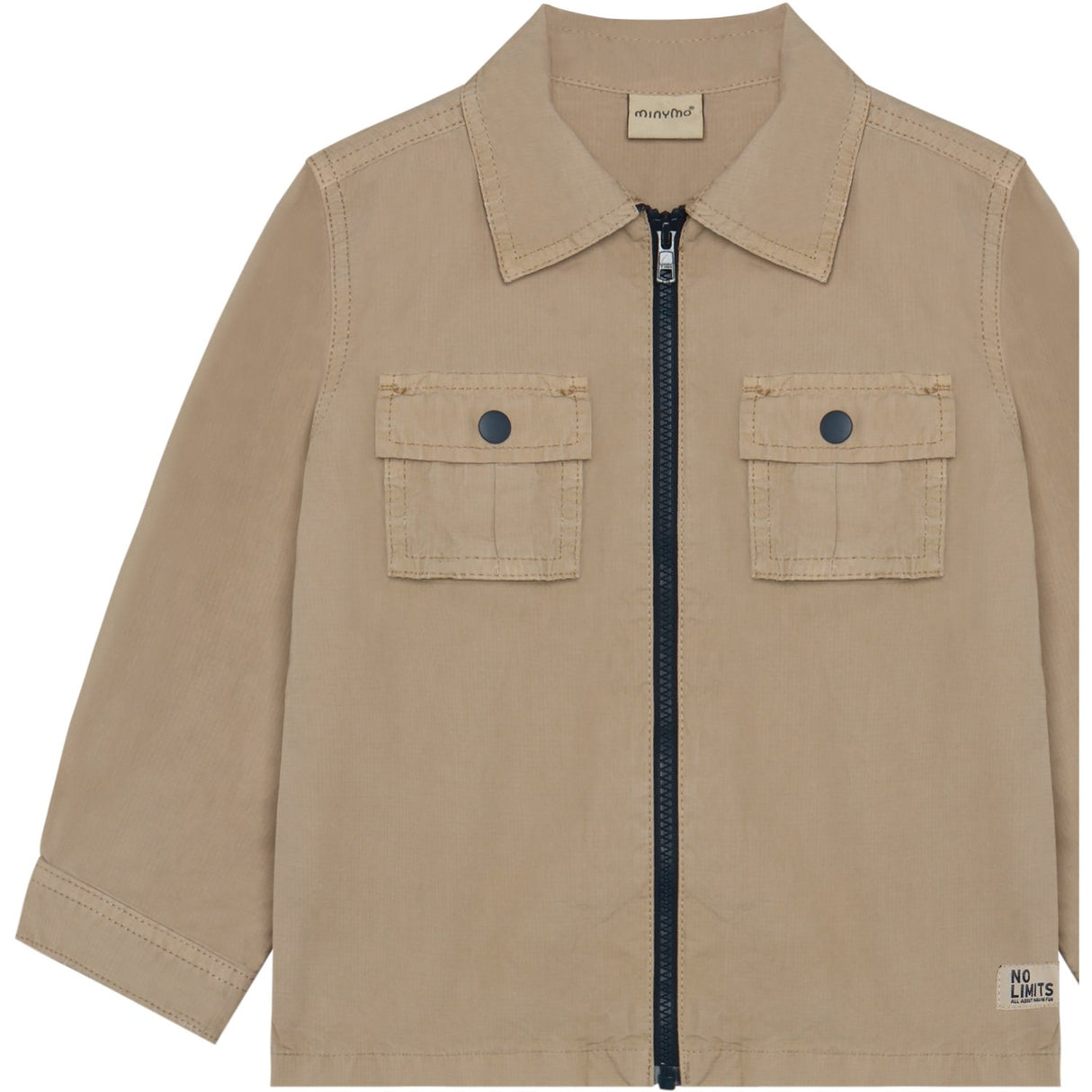 Minymo Crockery Skjorta Ls Ribstop