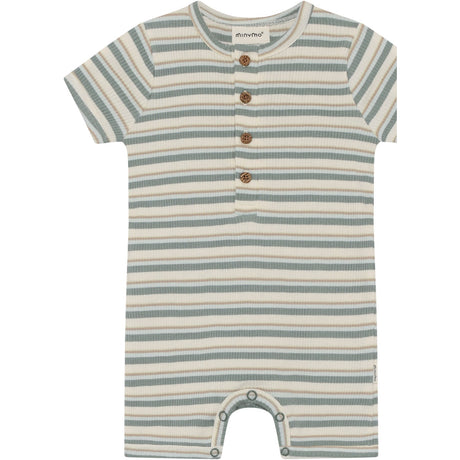 Minymo Lily Pad Dräkt Ss Y/D Rib