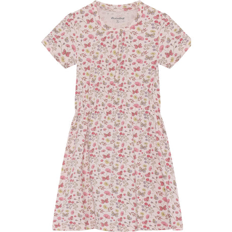 Minymo Raindrops On Roses Klänning Ss Aop