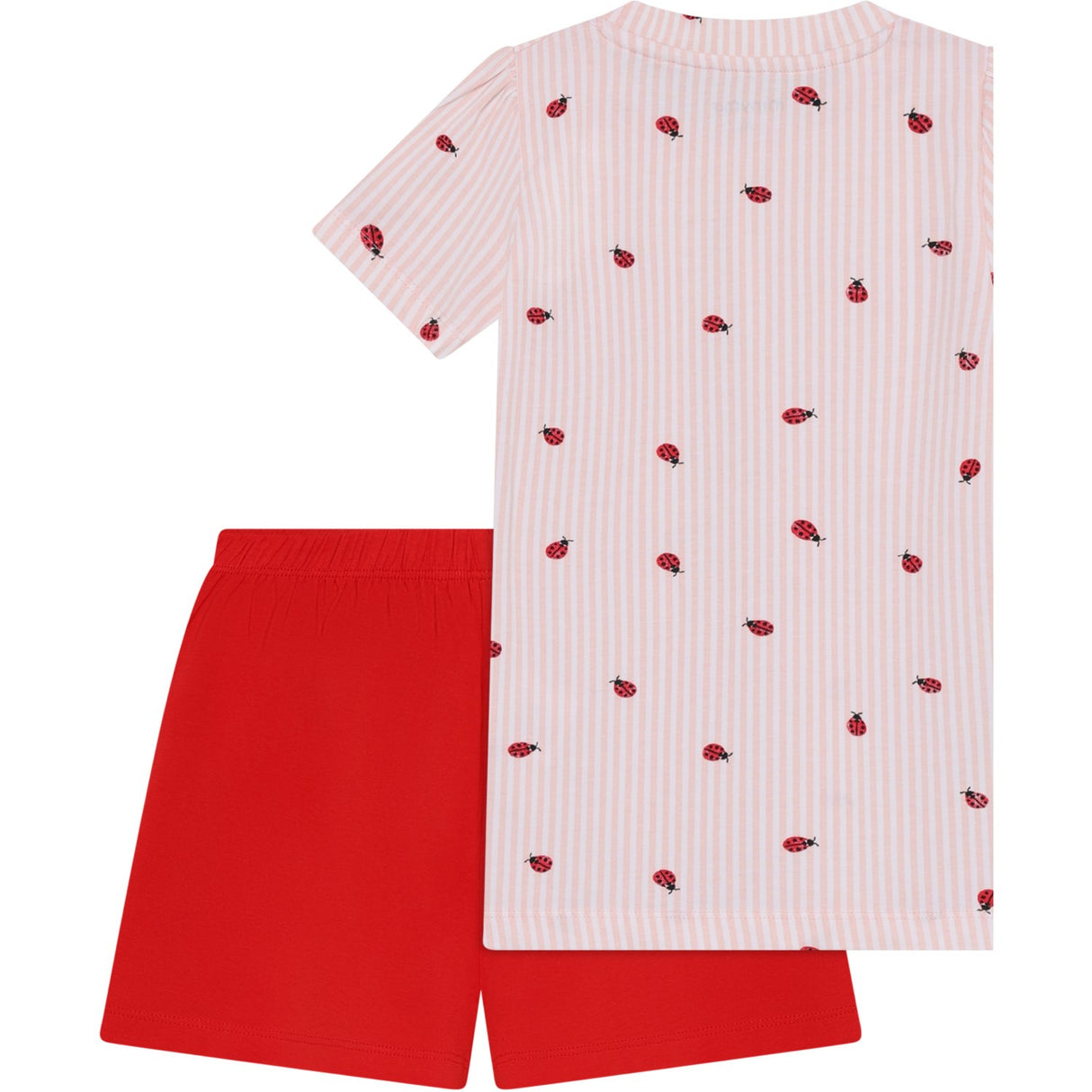 Minymo Peach Blush T-Shirt+Short Sett Aop