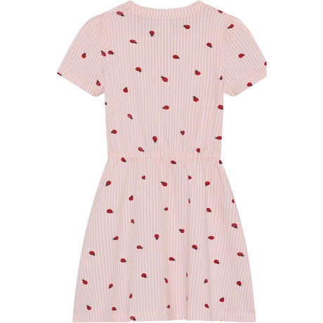 Minymo Peach Blush Klänning Ss Aop