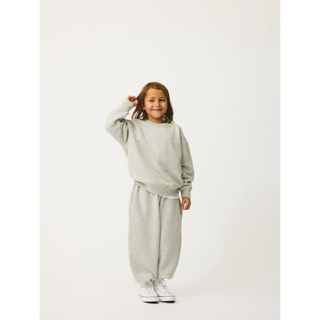 brunobruno nation Light Grey Melange Ella Byxor NB