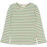 Petit Piao Frosty Spruce Striped PPSky L_S Tee