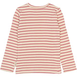 Petit Piao Dusty Rose Striped PPSky L_S Tee