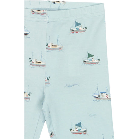 Petit Piao Illusion Blue Boat AOP PPStar Leggings