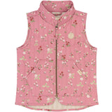 Petit Piao Dusty Rose Strawberry AOP PPEver Thermo Waistcoat