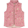 Petit Piao Dusty Rose Strawberry AOP PPEver Thermo Waistcoat