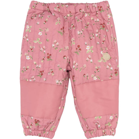 Petit Piao Dusty Rose Strawberry AOP PPEver Thermo Byxor