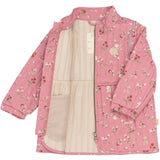 Petit Piao Dusty Rose Strawberry AOP PPEver Thermo Long Jacka