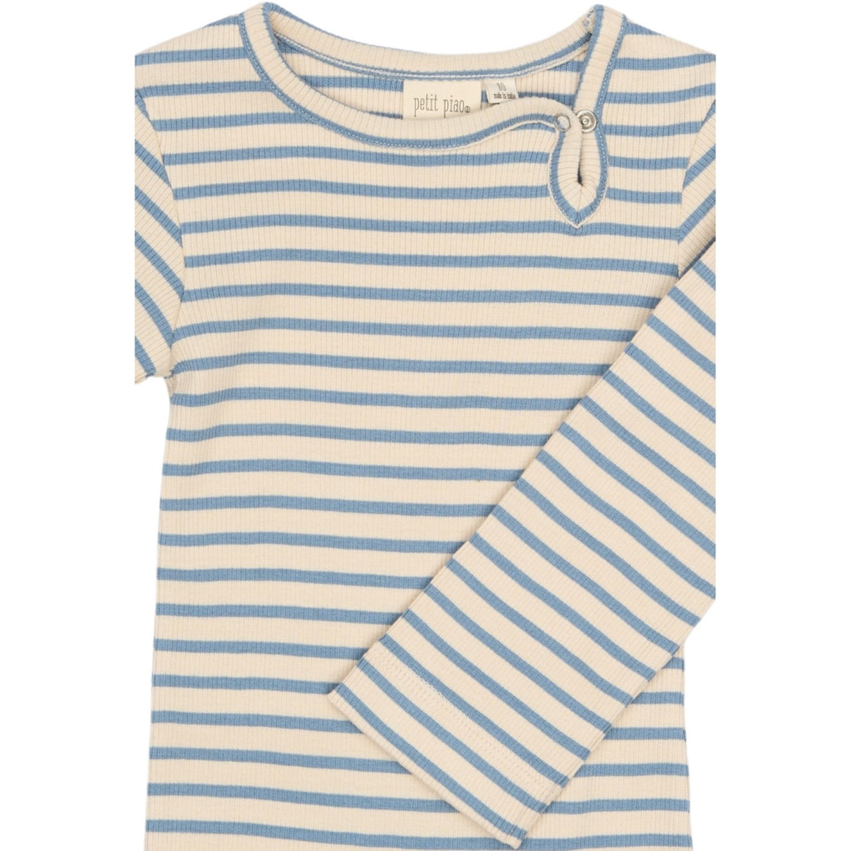 Petit Piao Infinity Striped PPSky L_S Byxdress