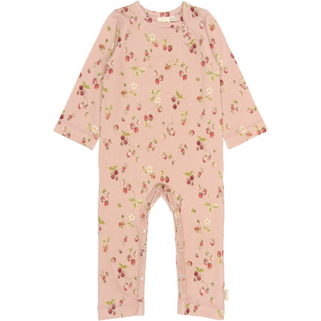 Petit Piao Misty Rose Strawberry AOP PPStar L_S Byxdress