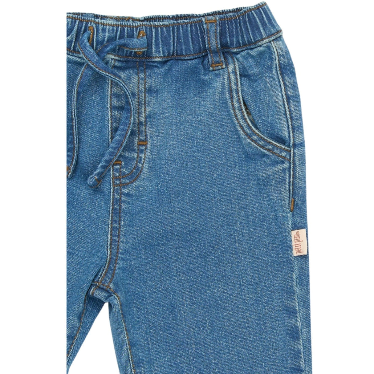Petit Piao Light Blue Denim PPElm Denim Byxor