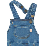 Petit Piao Light Blue Denim PPElm Denim Overalls