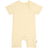 Petit Piao Dusky Citron Striped Ppsun S_S Byxdress