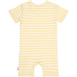 Petit Piao Dusky Citron Striped Ppsun S_S Byxdress