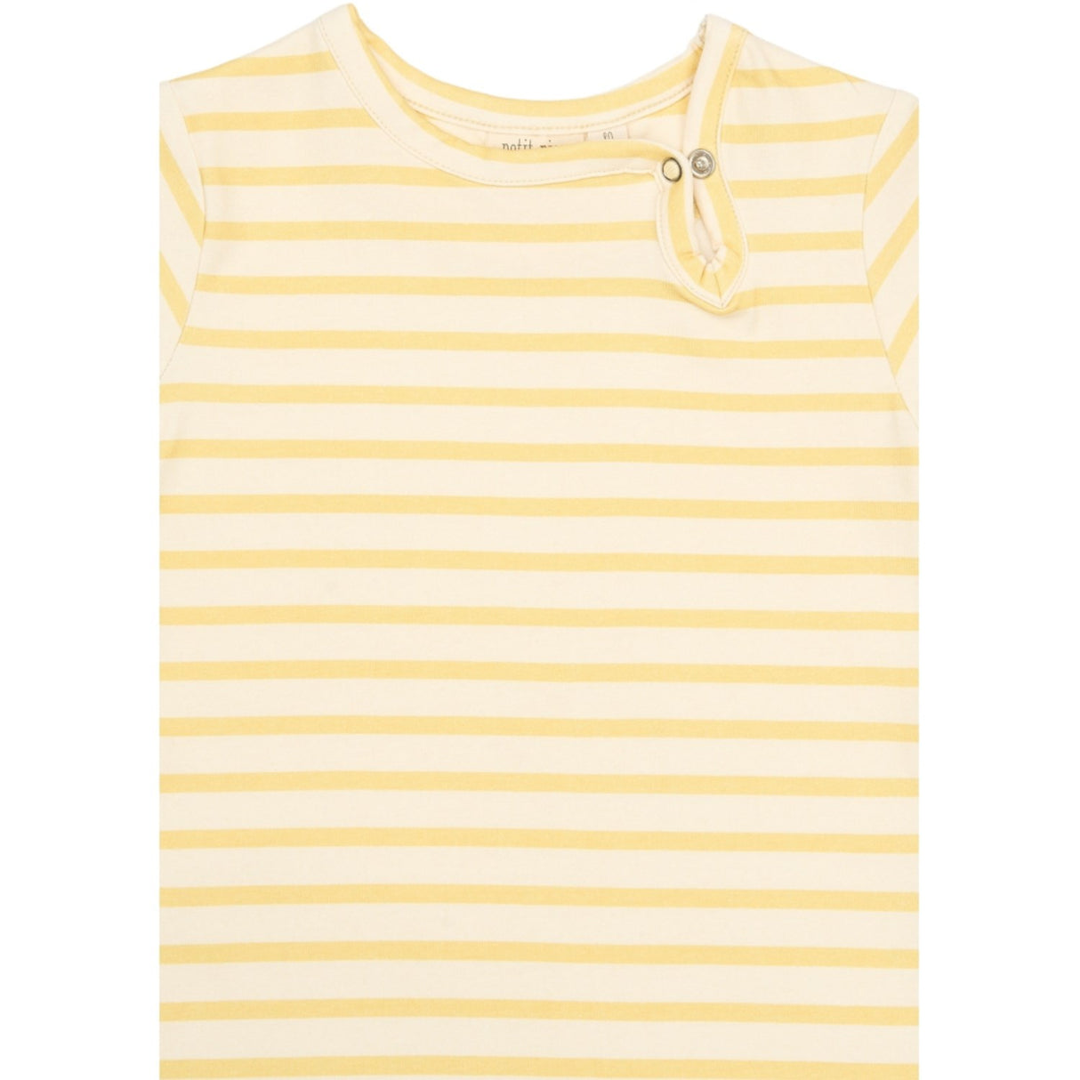 Petit Piao Dusky Citron Striped Ppsun S_S Byxdress