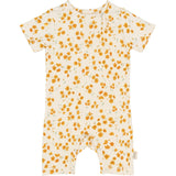 Petit Piao Eggnog Buttercup Aop Ppsun S_S Byxdress