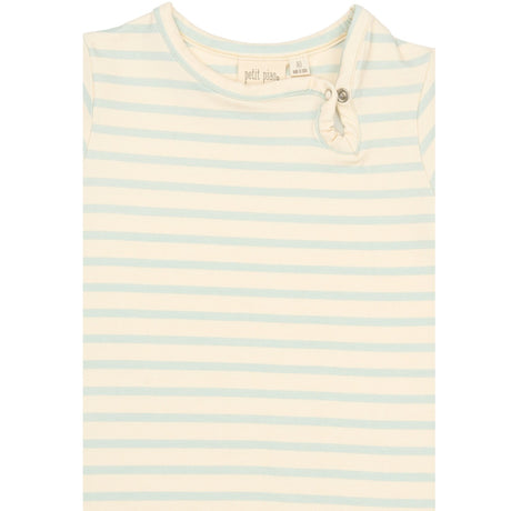 Petit Piao Winter Sky Striped Ppsun S_S Byxdress