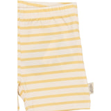 Petit Piao Dusky Citron Striped Ppsun Bike Shorts
