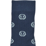 minipop® Navy Blue Mark Bambu Strumpo