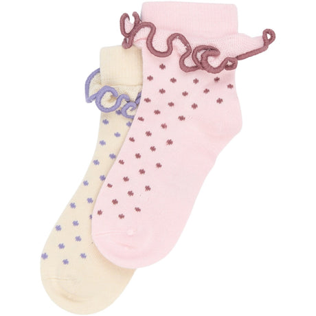 minipop® Rose Quartz Marra Bambu Ankle Strumpor 2-Pack
