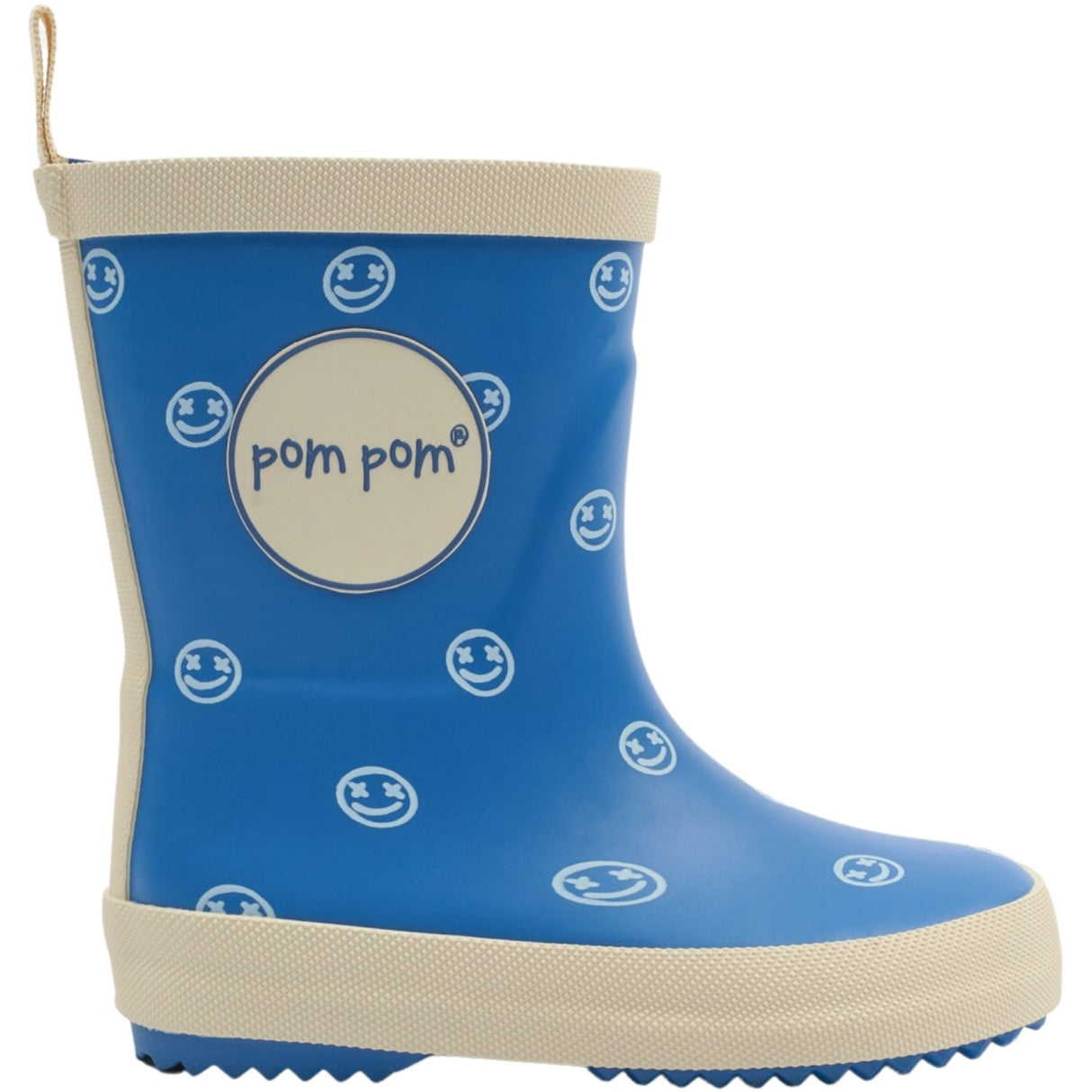 Pom Pom Snorkel Blue AOP Bliss Rubber Stövlar AOP