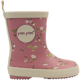 Pom Pom Dusty Rose Strawberry AOP Bliss Rubber Stövlar AOP