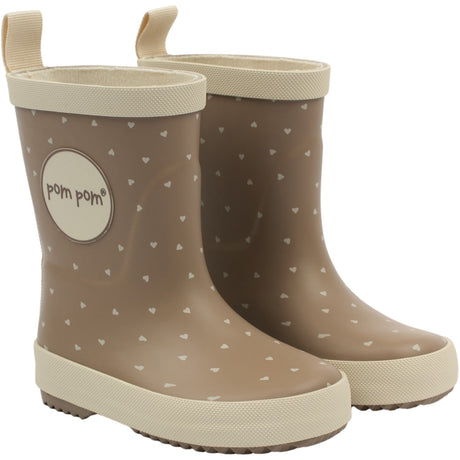Pom Pom Heart AOP Bliss Rubber Stövlar AOP
