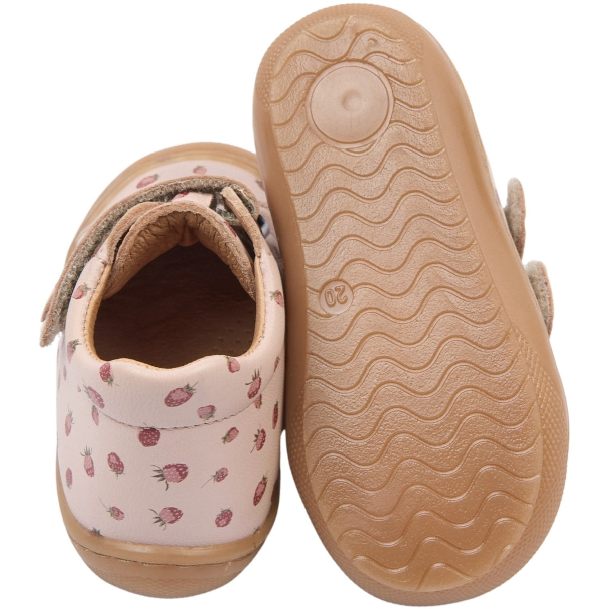 Pom Pom Dusty Rose Strawberry AOP Pax Baby Skor