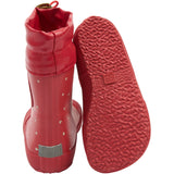 Pom Pom Samba Heart AOP Bell Barefoot Rubber Stövlar