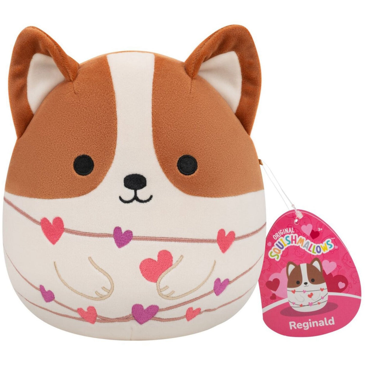 Squishmallows Reginald The Corgi 19 Cm Love
