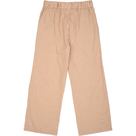 The New Indian Tan Striped Ollie Pants
