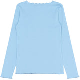 The New Forever Blue Tnrya L_S Rib Tee