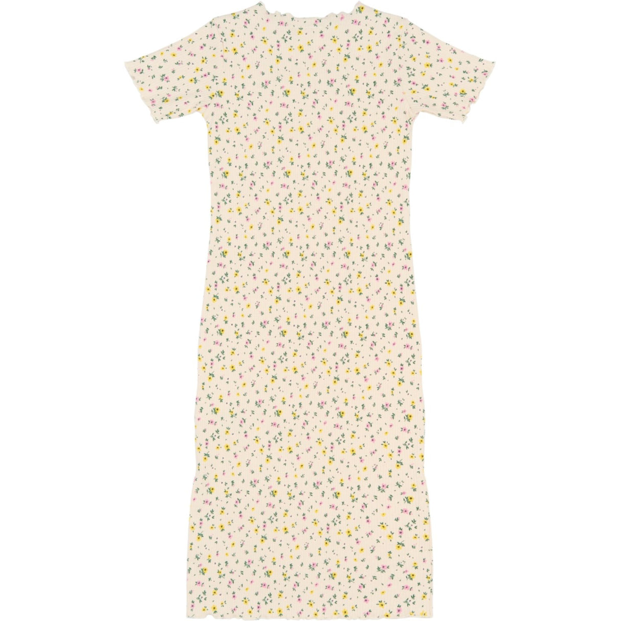 The New Gardenia Aop Tnsummer S_S Long Rib Klänning